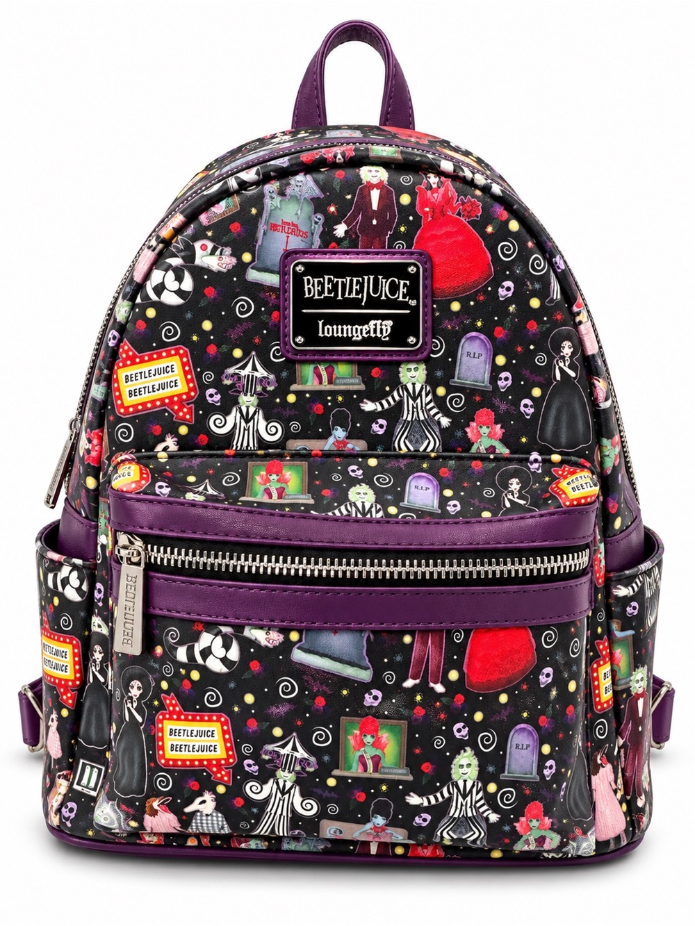 Loungefly Beetlejuice Icons Mini Backpack BTJBK0019 No Feet Charm 2022